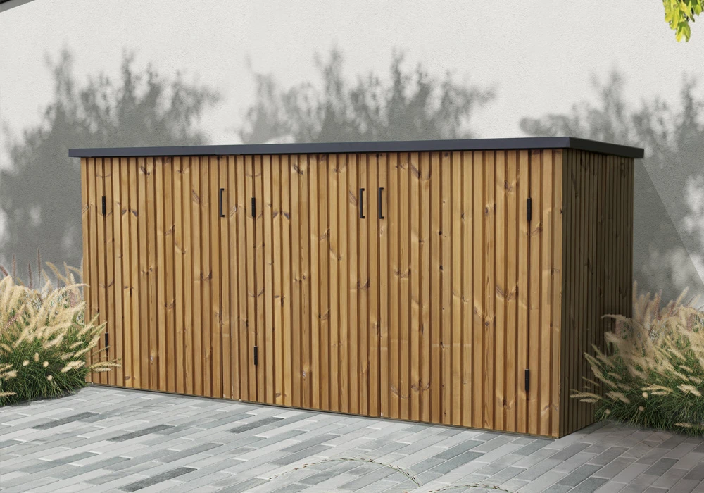 Exterior Living Tuinkast Roma 254 x 95 x 125 cm - Afbeelding 1