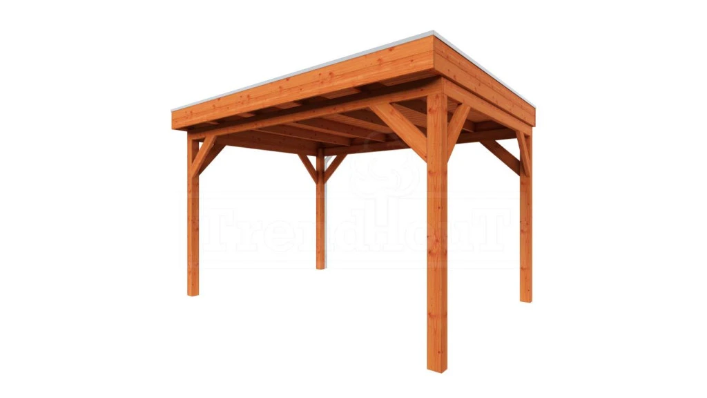 Trendhout Douglas Overkapping Casa 375 x 330 cm - Afbeelding 1