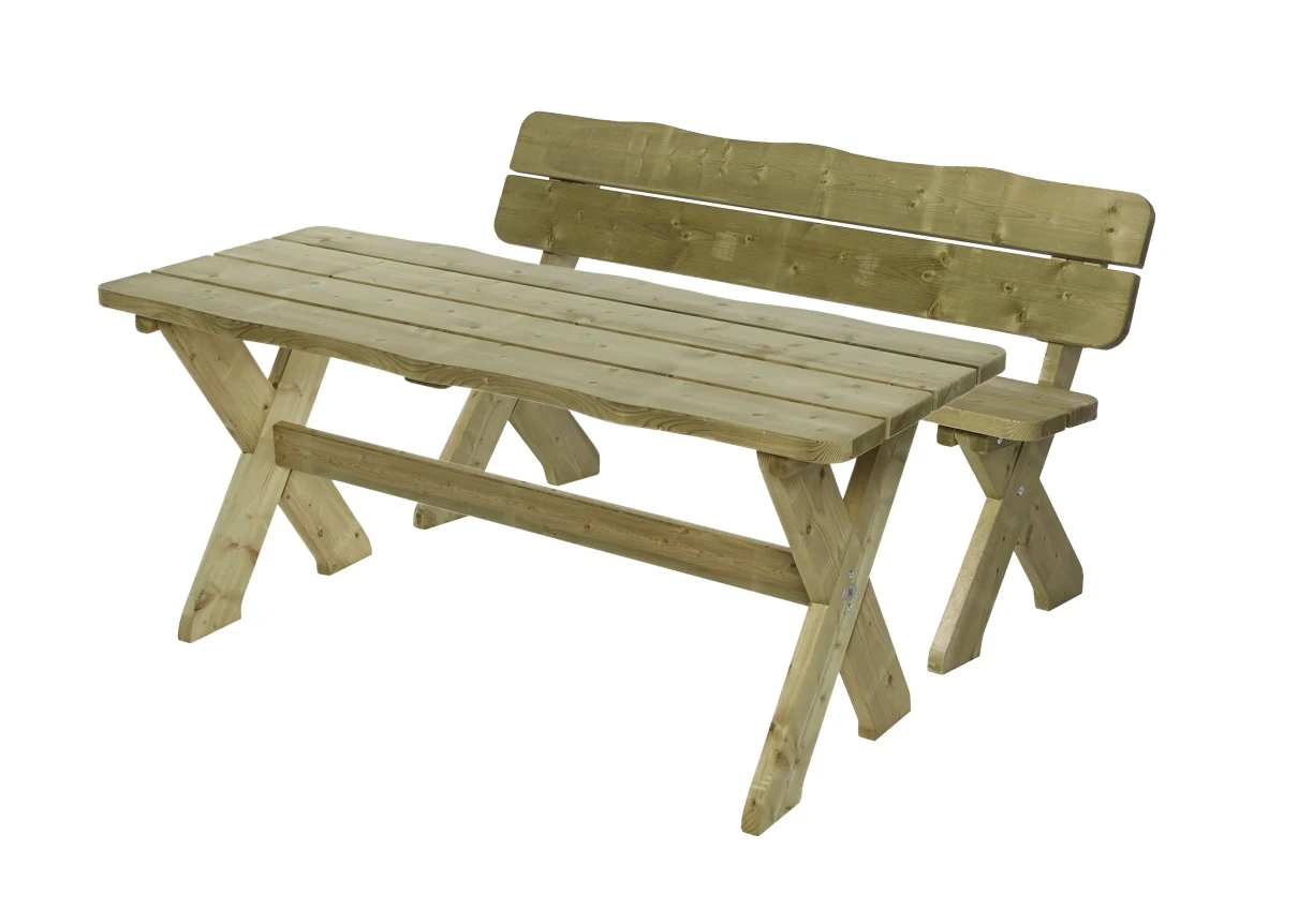 Talen Tuinset Sneek Groot - Tafel 170 x 70 cm - Afbeelding 1