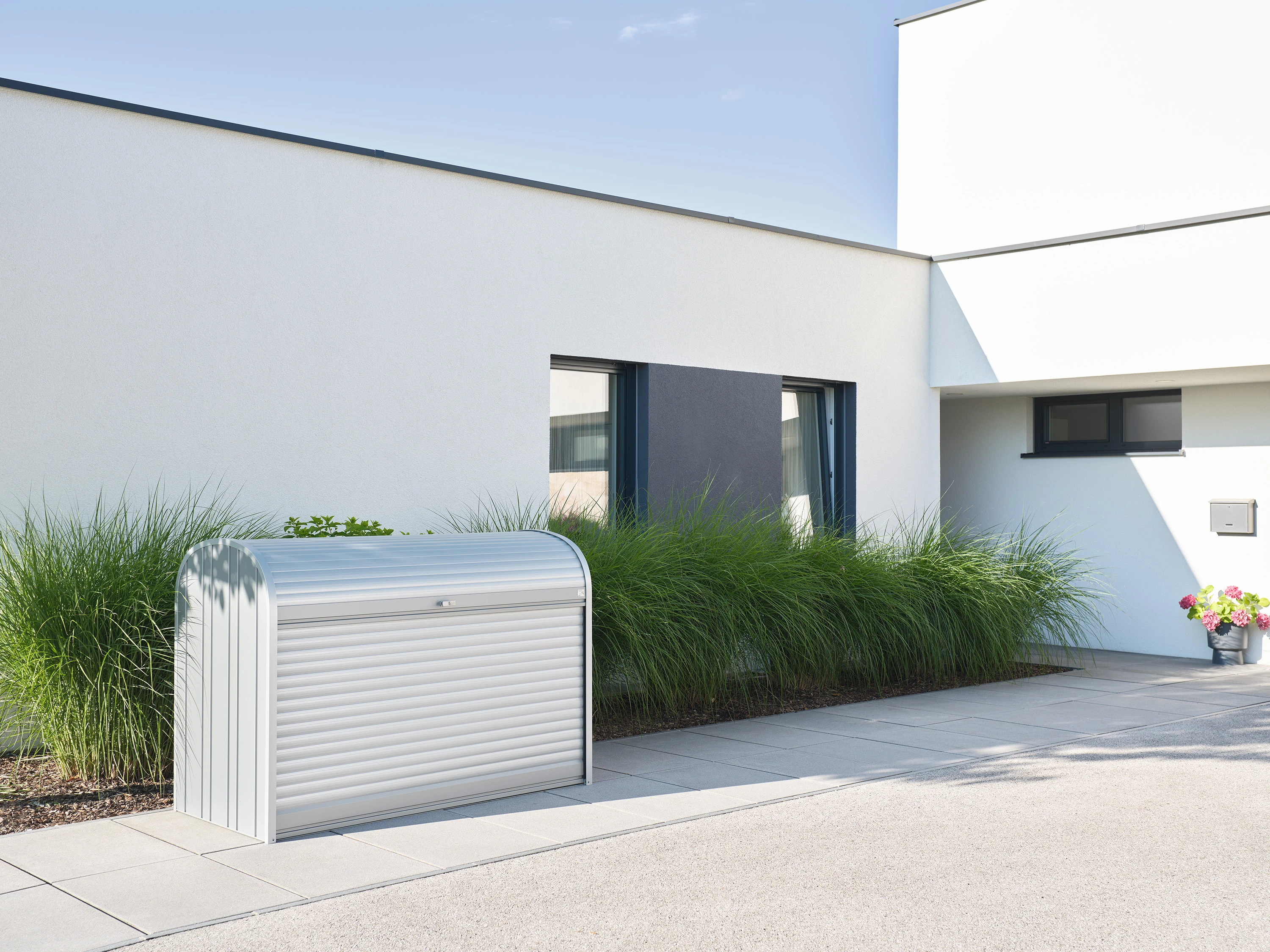 Biohort StoreMax Zilver, 163 x 78 x 120 cm - Afbeelding 6