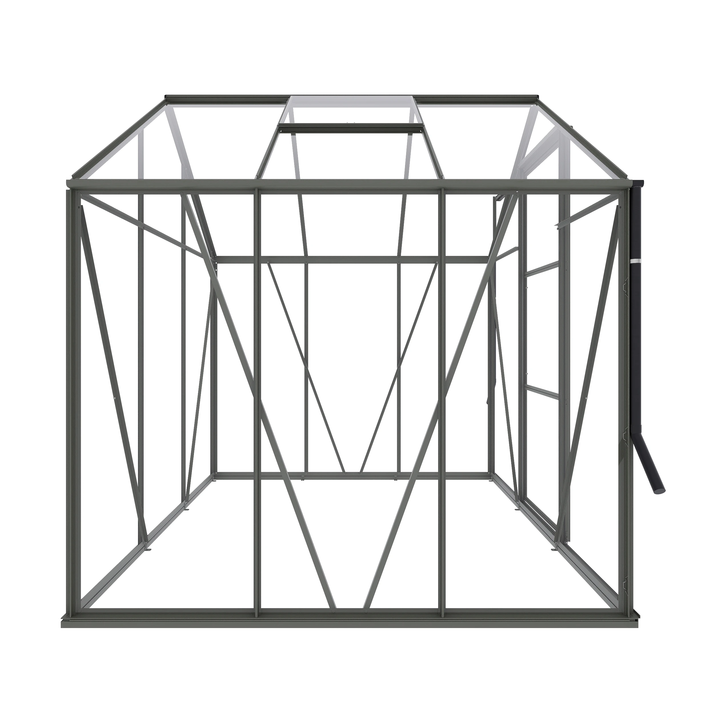 Royal Well Tuinkas Kate I Full Options 192 x 192 cm Groengrijs - Afbeelding 3