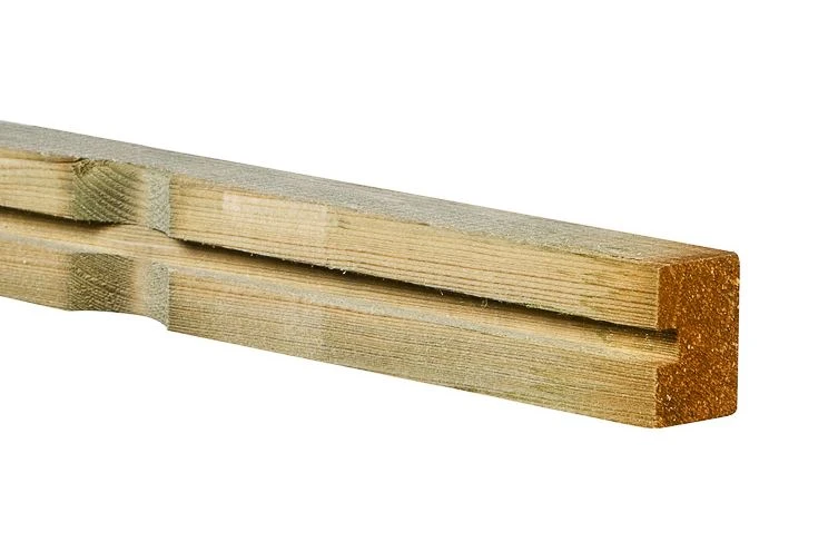 Vuren Ventilatielat 3.8 x 5 cm (38 x 50 mm) Geïmpregneerd - Lengte 420 cm OP = OP - Afbeelding 1