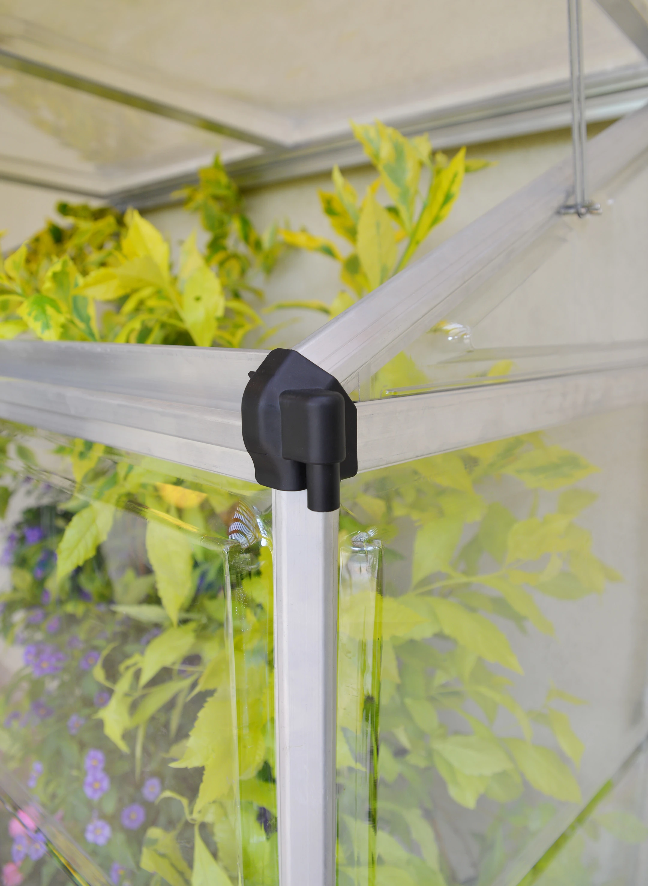 Palram Canopia Muurkas Lean to Grow 62 x 121 cm Zilver - Afbeelding 8