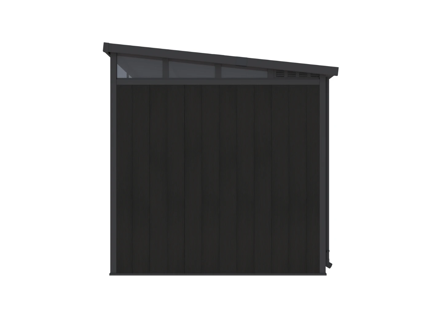 Blokhut Composiet Modern Donkergrijs 280 x 215 cm - Afbeelding 6