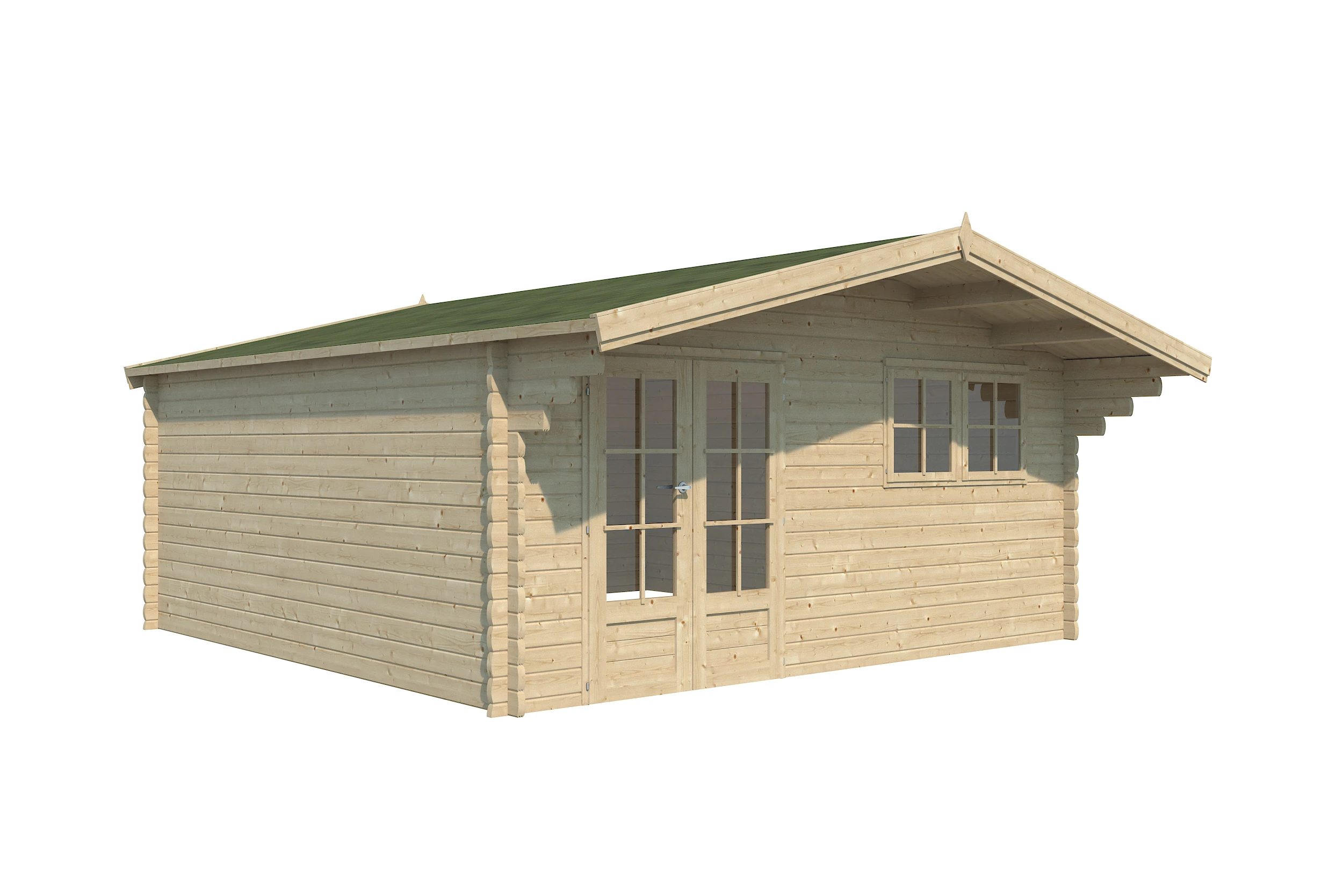 Woodlands Blokhut Koski 505 x 505 cm - Afbeelding 5