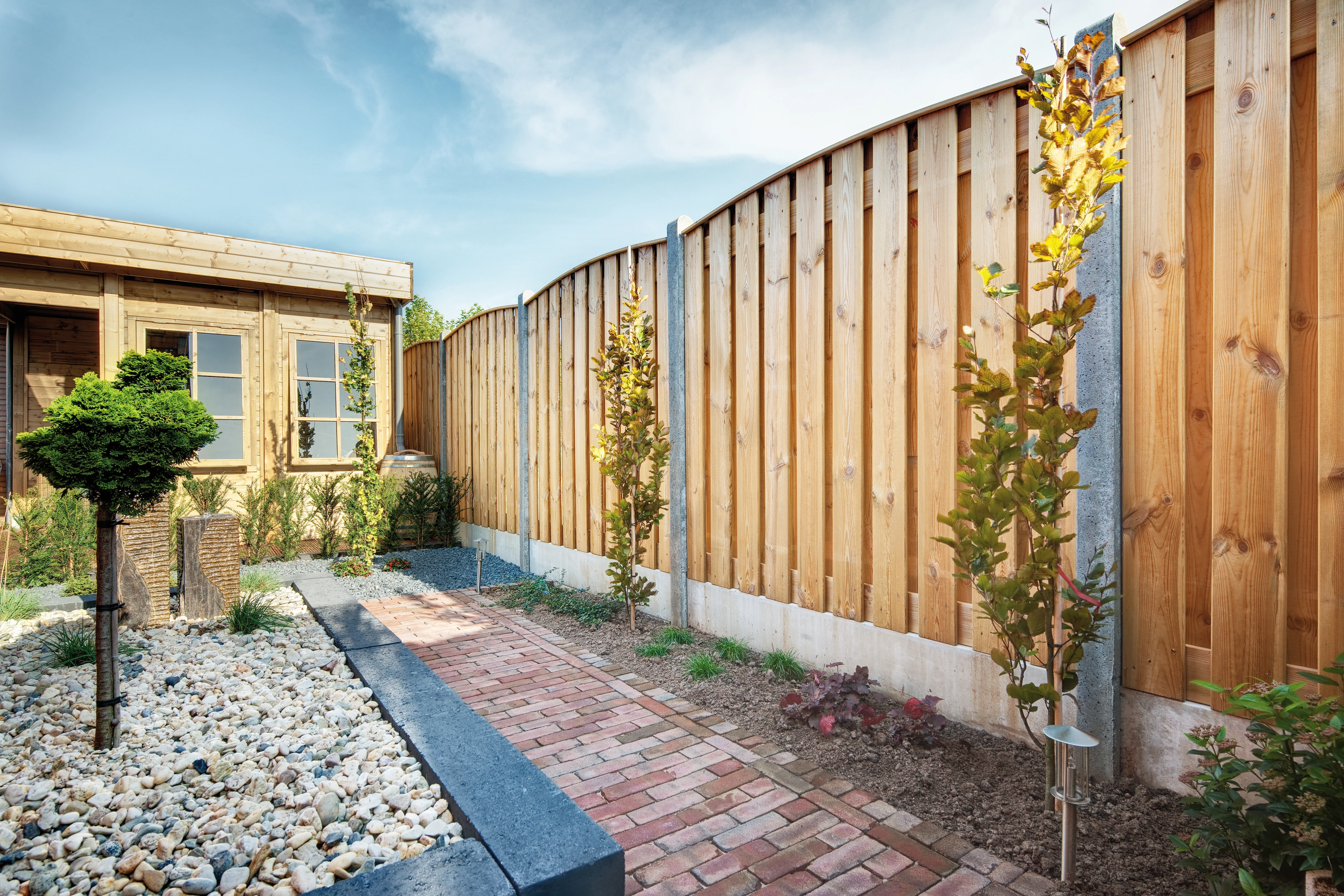 Beton Tussenpaal 10 x 10 cm (100 x 100 mm) Ruw Grijs - Lengte 280 cm - Afbeelding 3