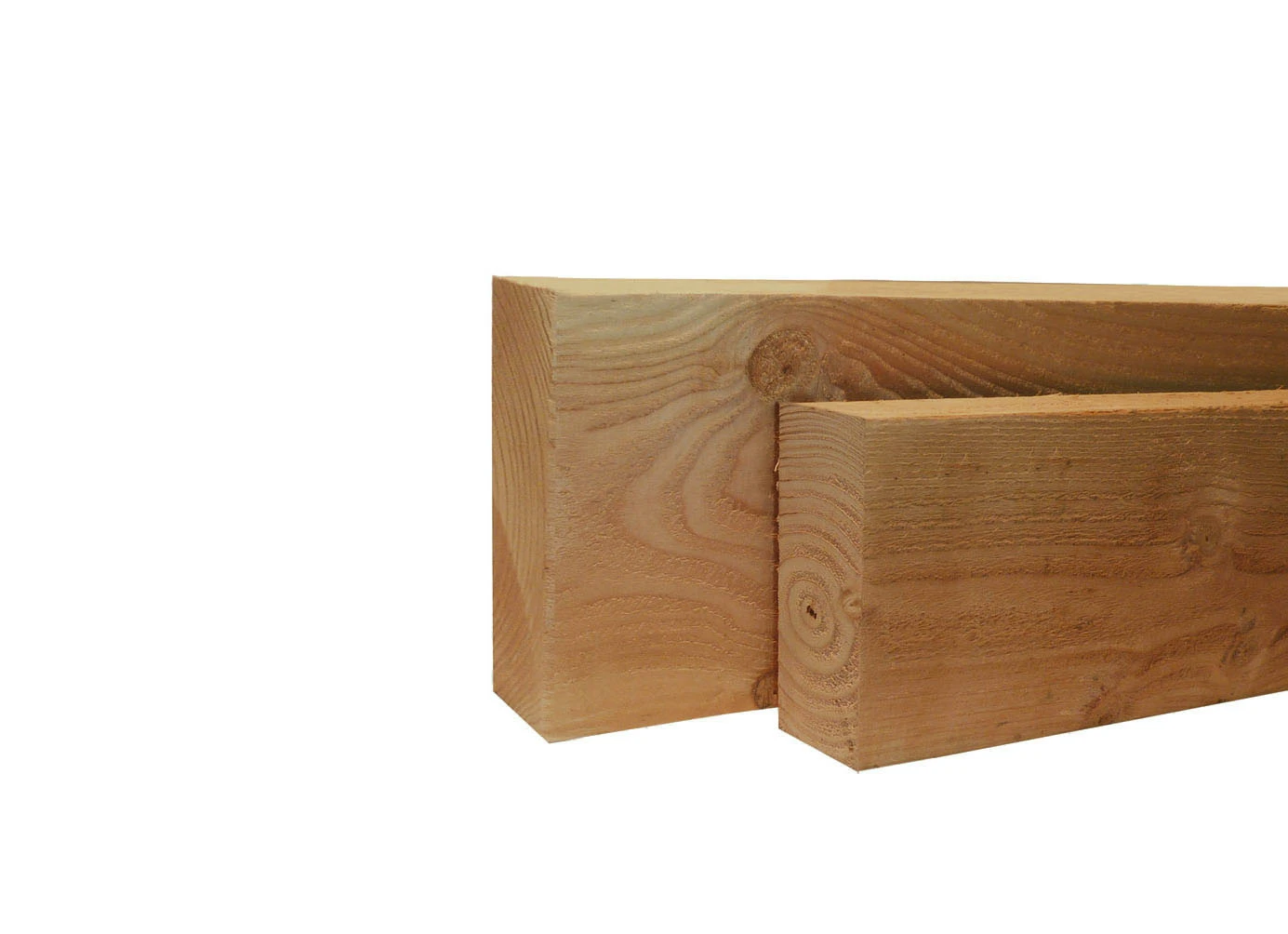 Douglas Balk 6.5 x 14.5 cm (65 x 145 mm) Geschaafd Geïmpregneerd - Lengte 500 cm - Afbeelding 1