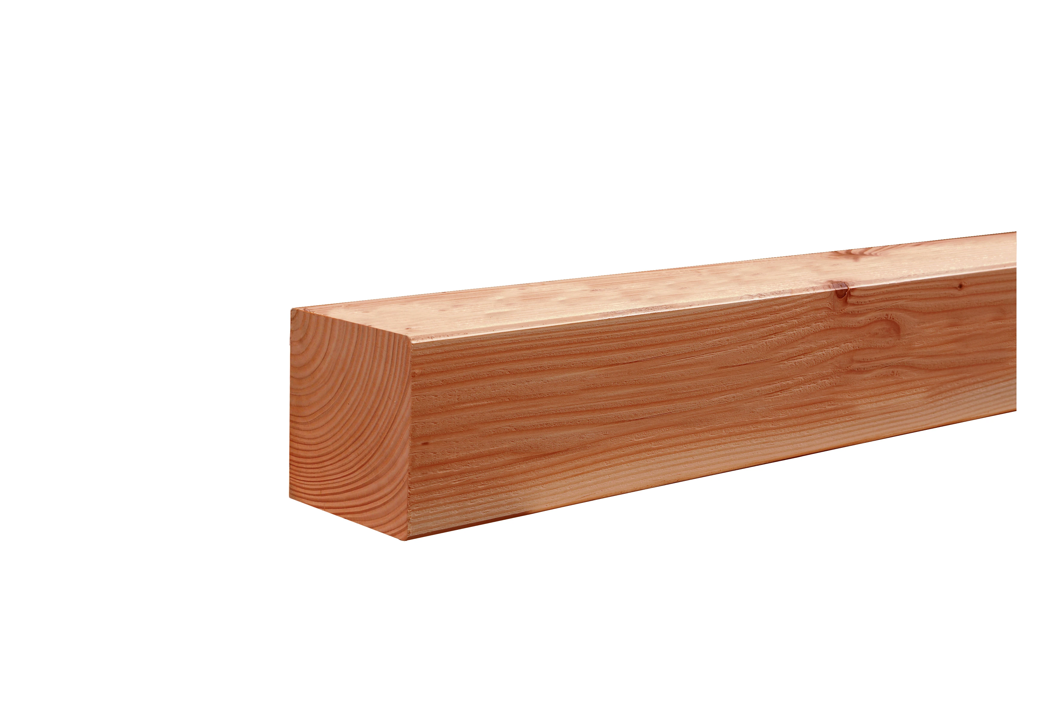 Douglas Paal 9 x 9 cm (90 x 90 mm) Geschaafd - Lengte 300 cm - Afbeelding 1