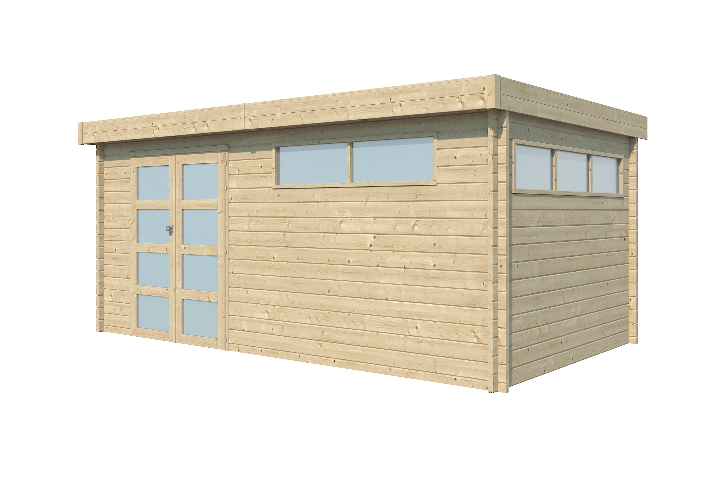 Woodlands Blokhut Modern met Dakisolatie 505 x 295 cm - Afbeelding 8