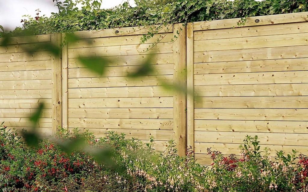 Hillhout Tuinscherm Basic 180 x 180 cm - Afbeelding 2