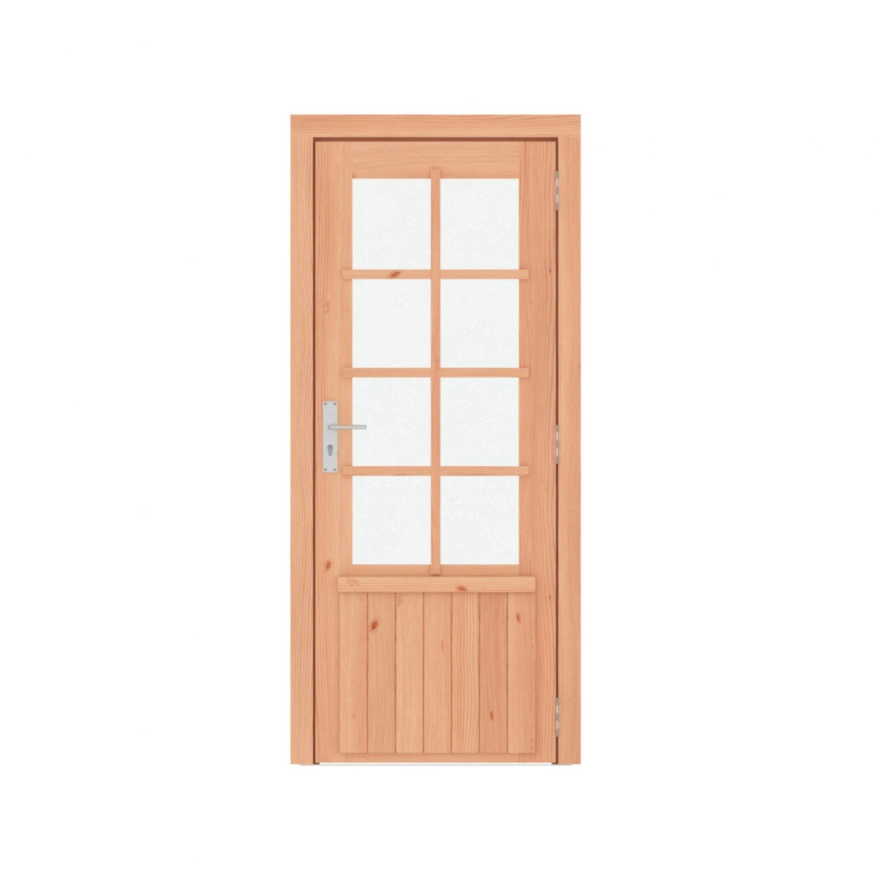 Douglas Enkele Deur 8-Ruits Rechtsdraaiend 91 x 201 cm - Afbeelding 1