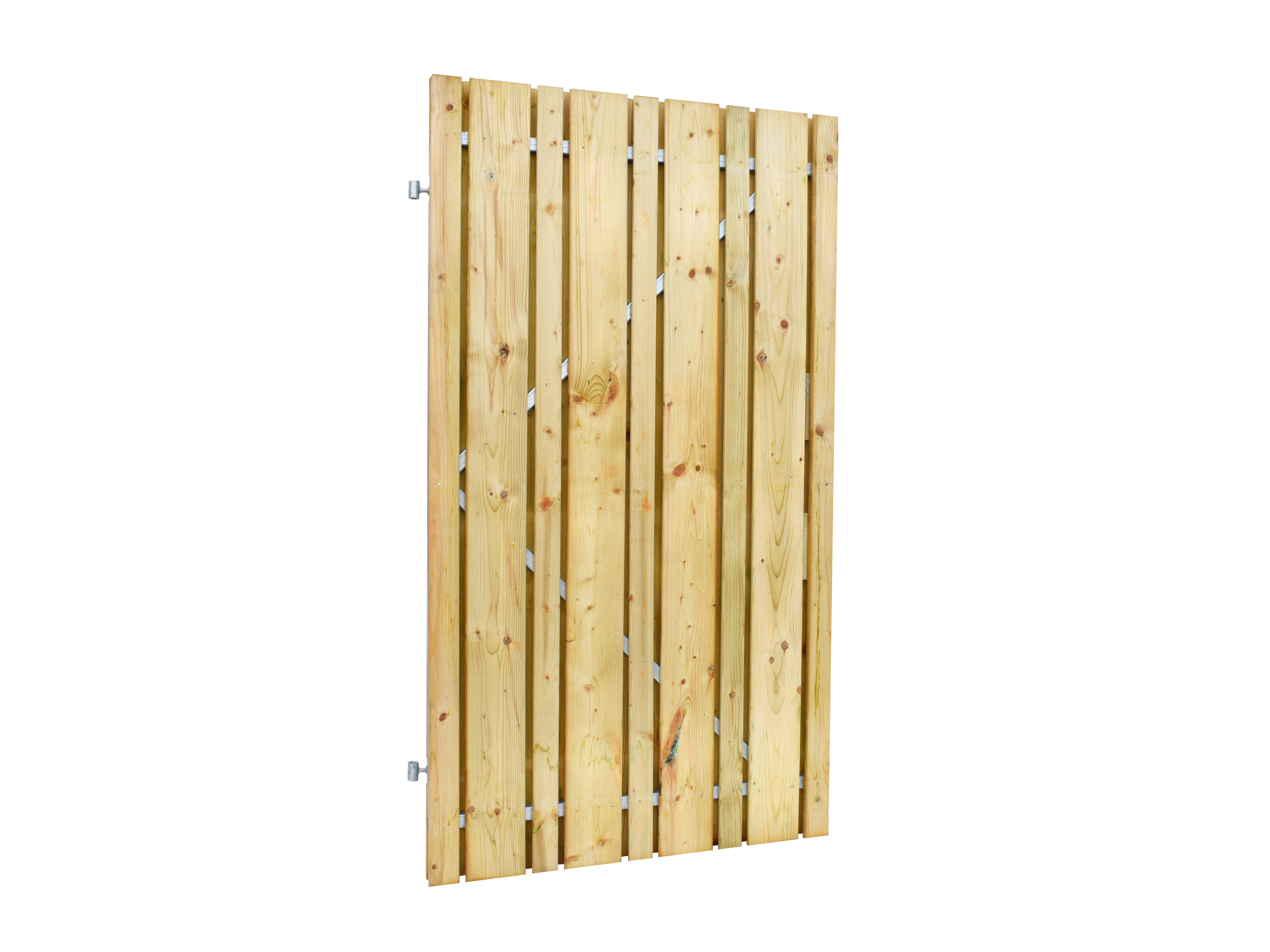 Tuindeur Linia 100 Premium 100 x 180 cm Groen Geïmpregneerd - Afbeelding 1