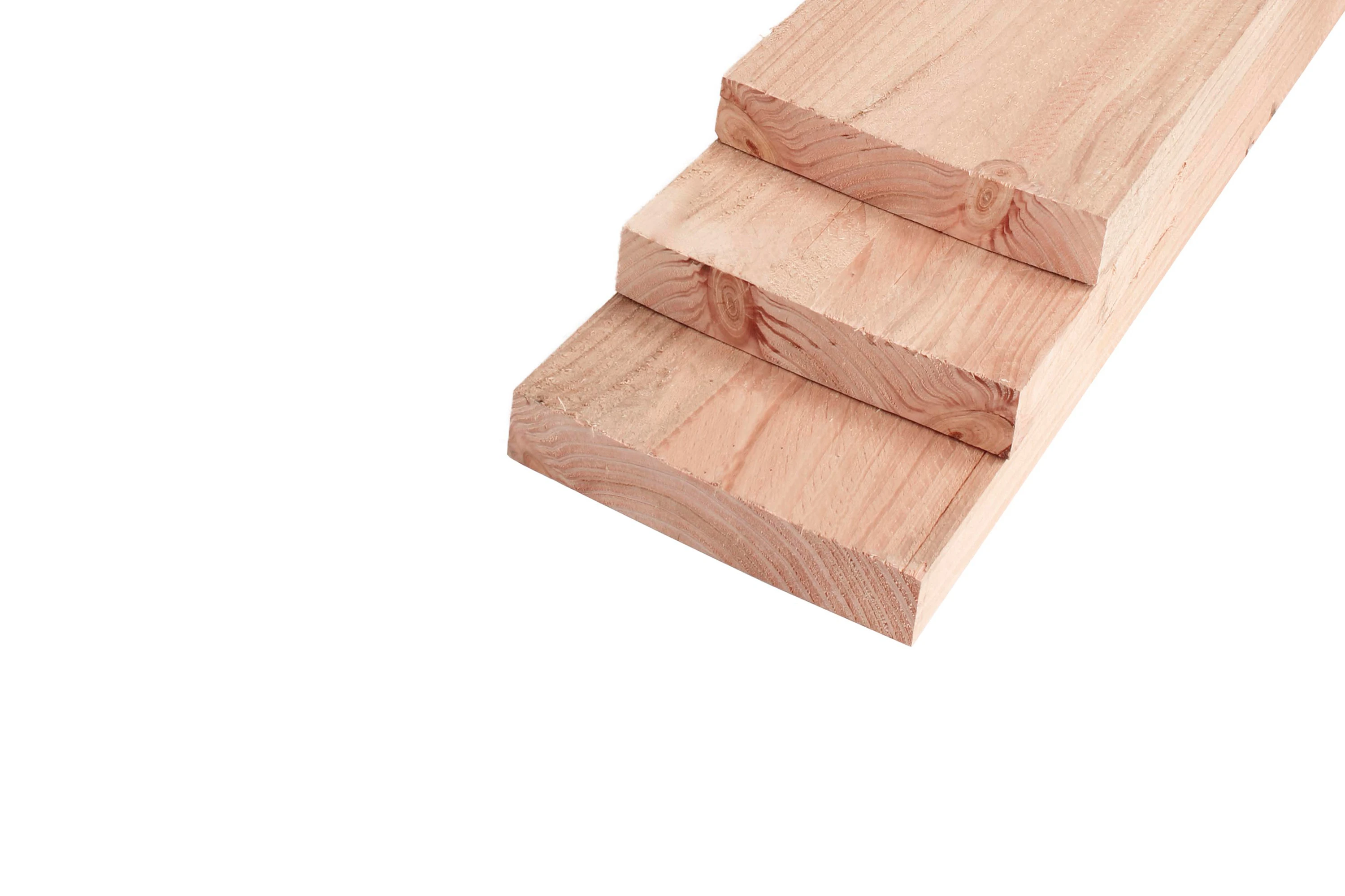 Douglas Potdekselplank 3.2 x 20 cm (32 x 200 mm) Fijnbezaagd - Lengte 400 cm - Afbeelding 3