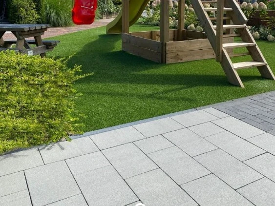 Beton Tegel 6 x 20 cm (60 x 200 mm) Pure Minerals Beige - Lengte 30 cm - Afbeelding 3