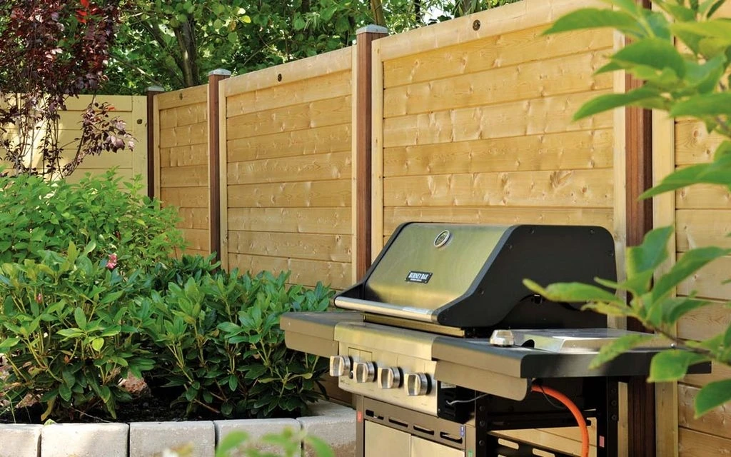 Hillhout Tuinscherm Basic 180 x 180 cm - Afbeelding 4