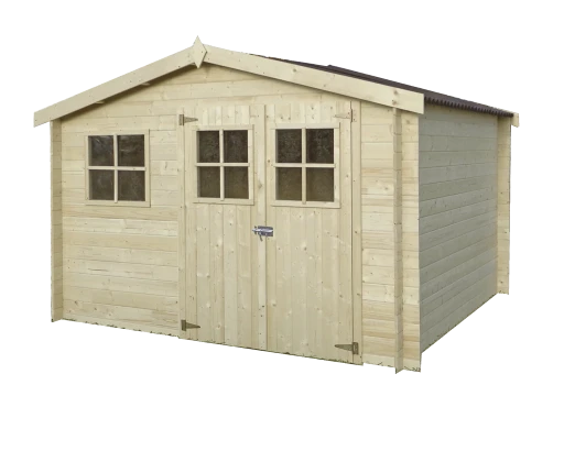 Woodlands Blokhut Zurich 295 x 295 cm - Afbeelding 2