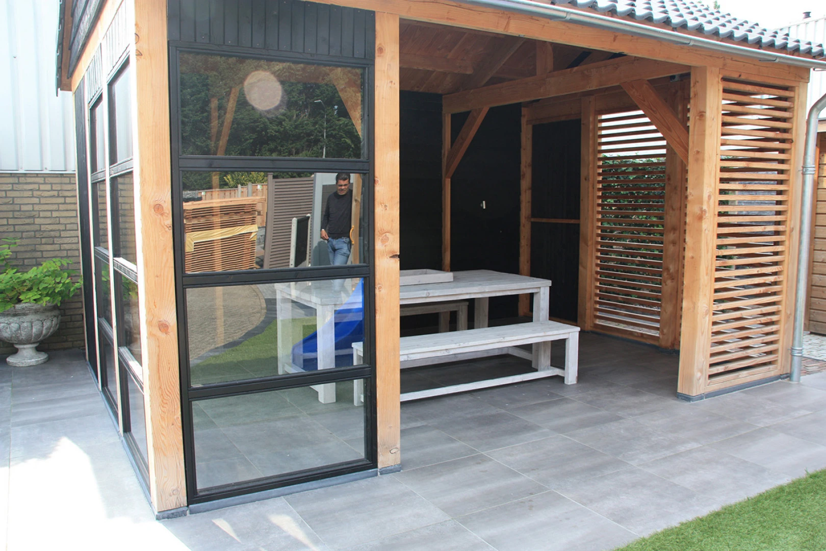 Keramische Tegel Kera Twice Cerabeton Gold 60 x 60 x 4.8 cm (600 x 600 x 48 mm) - Afbeelding 2