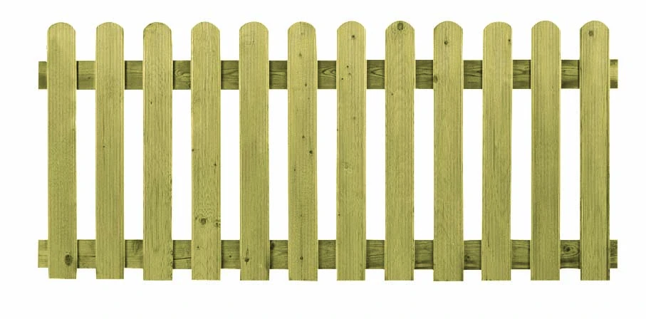 CarpGarant Tuinhek reliëf afgerond 80 x 180 cm - Afbeelding 1