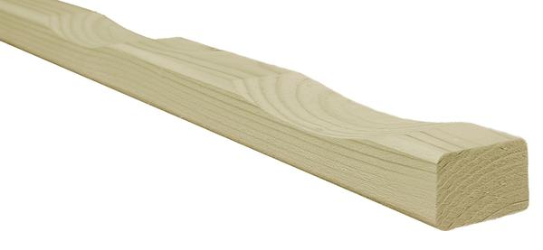 Vuren Ventilatielat t.b.v. Wandbekleding, Groen Geïmpregneerd, 2,1 x 4,5 x 250 cm - Afbeelding 1