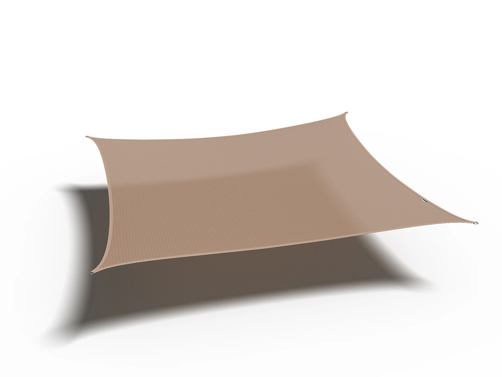 Platinum Schaduwdoek Vierkant Zand 360 cm - Afbeelding 5