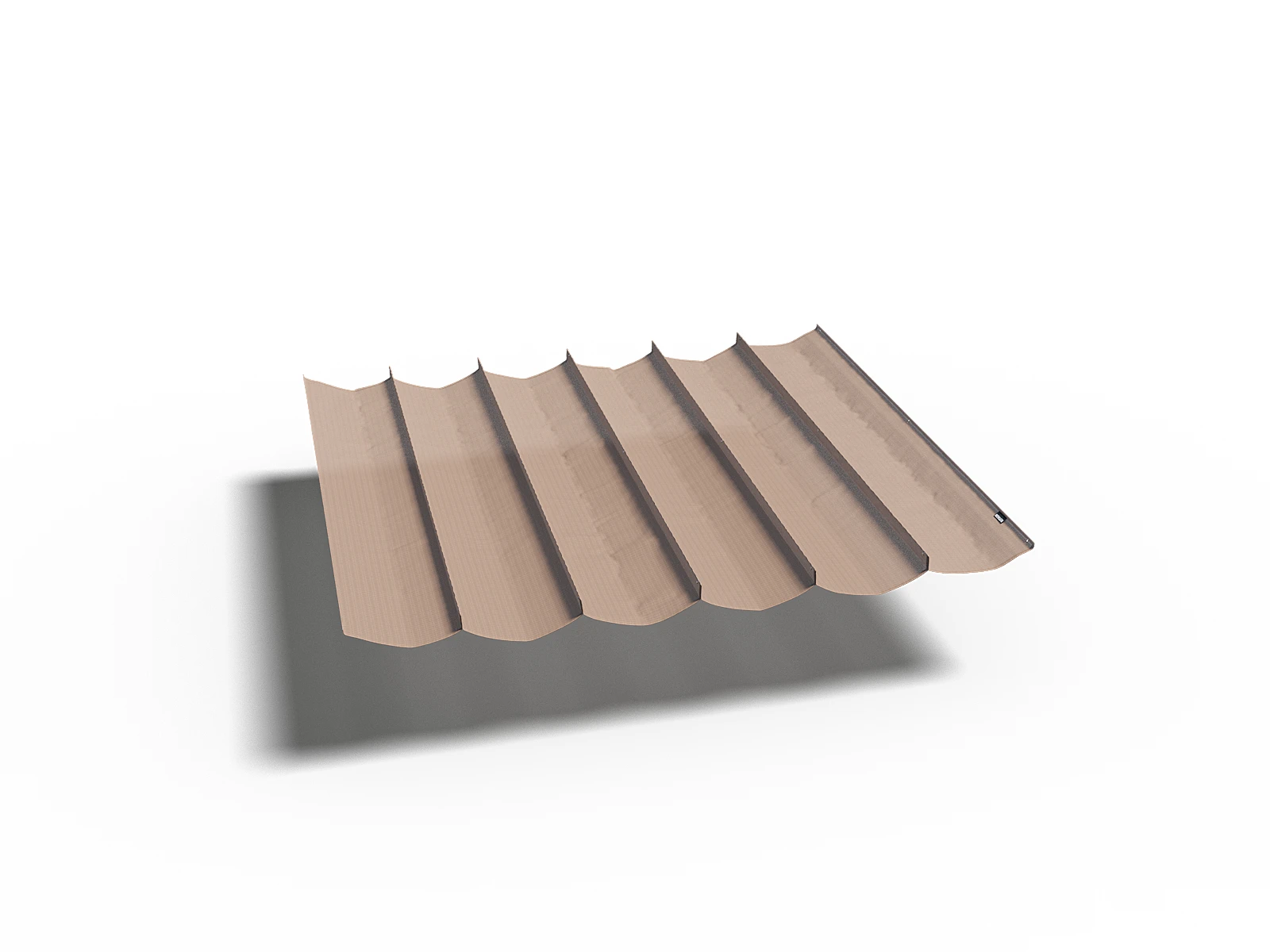 Platinum Schaduwdoek Harmonica 370 x 370 cm Zand - Afbeelding 1