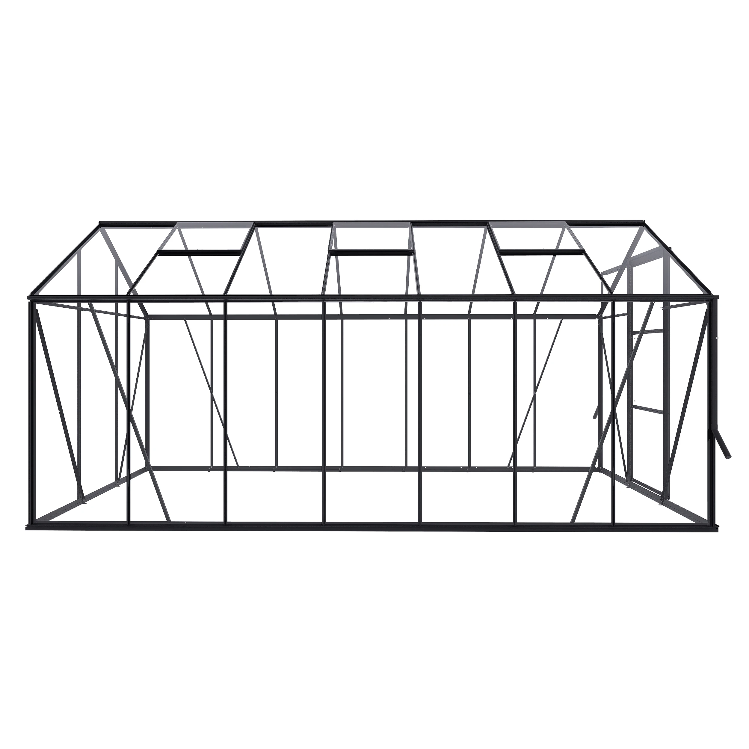 Royal Well Tuinkas Kate V 192 x 436 cm Zwart - Afbeelding 3
