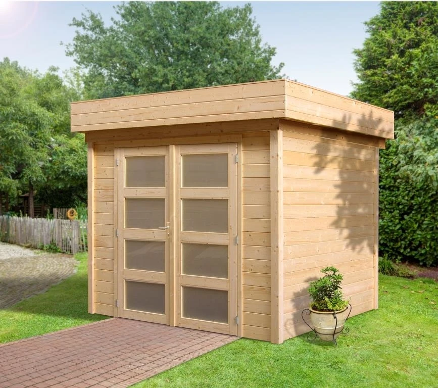 Vuren Tuinhuis Bosuil 300 x 300 cm - Afbeelding 4