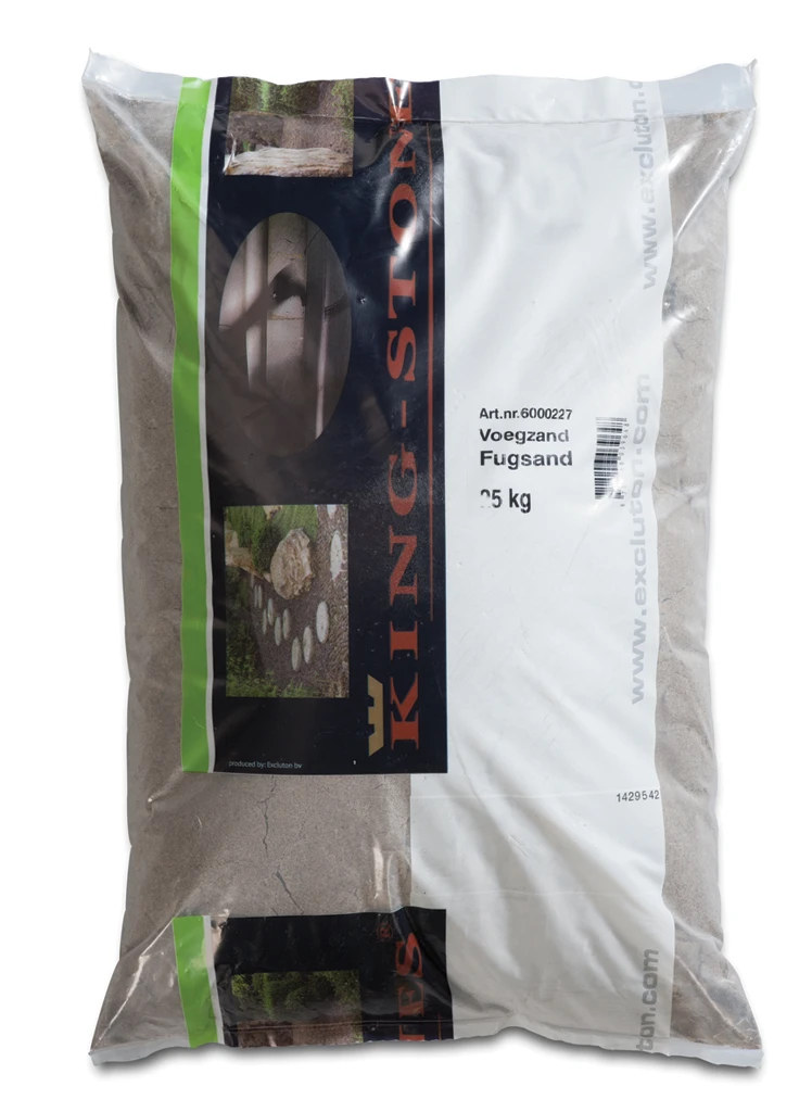 Excluton Voegzand 0-2 mm 25 kg - Afbeelding 1