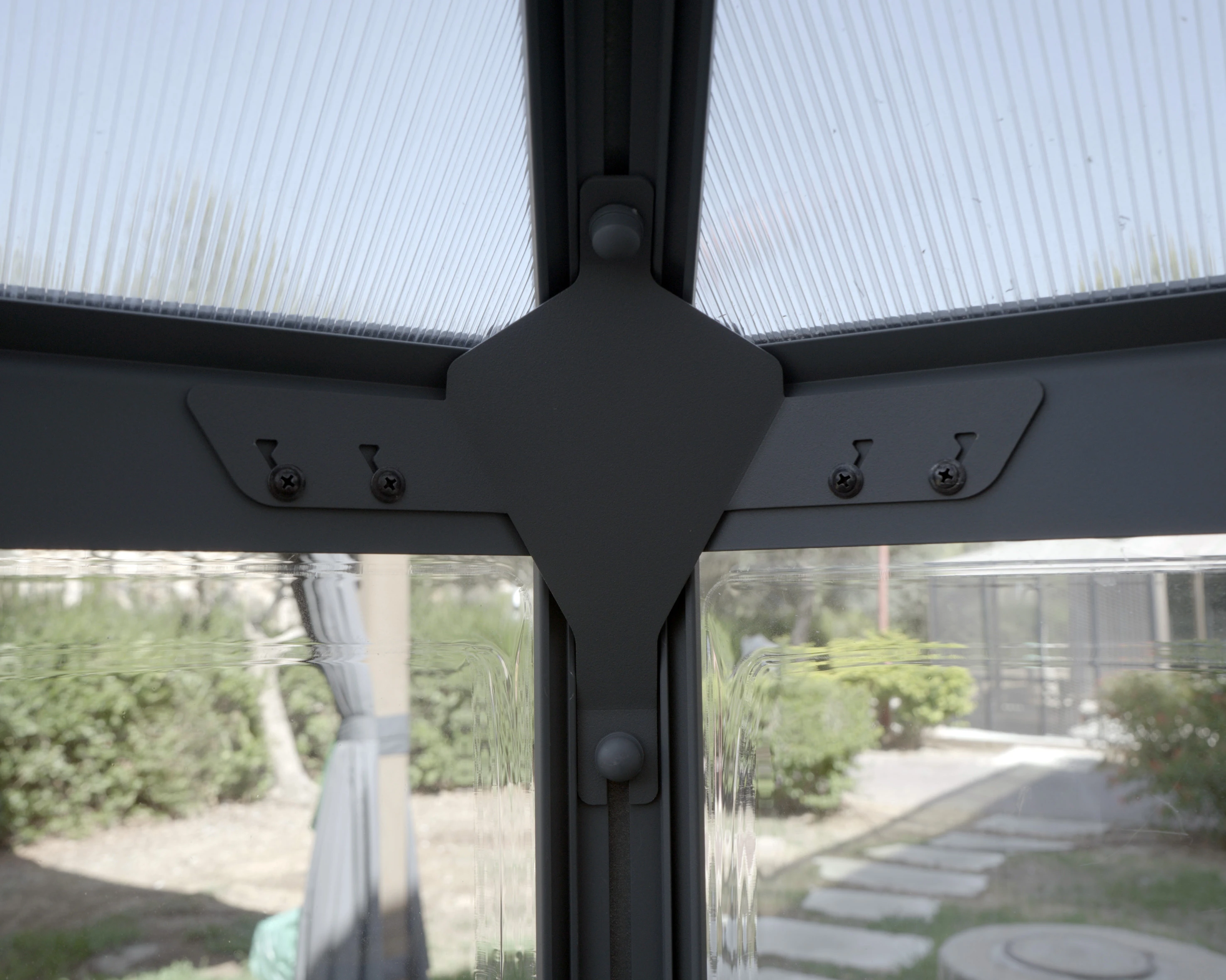 Palram Canopia Tuinkas Oasis 363 cm Antraciet - Afbeelding 9