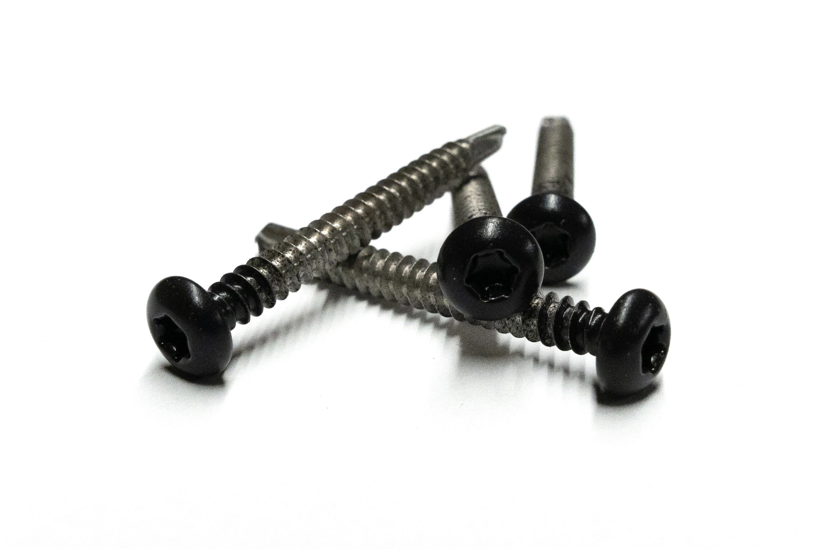 RVS Schroef Castellation Pro Gevelbekleding Zwart - Afbeelding 1