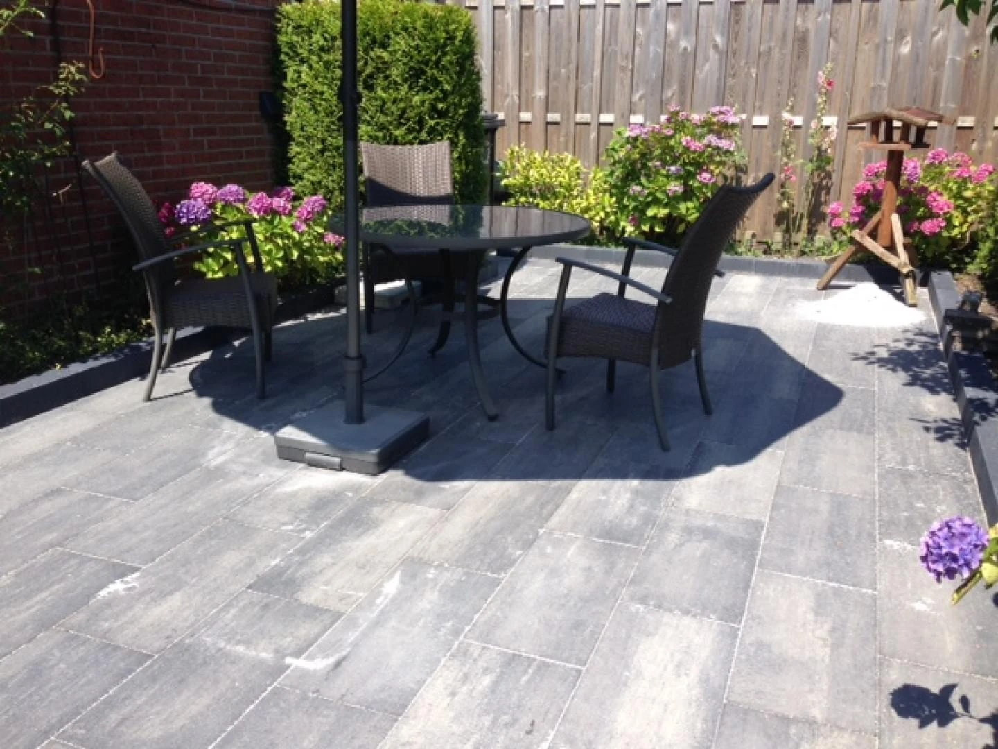 Betontegel 4 x 30 cm (40 x 300 mm) 60plus Soft Comfort Grigio - Lengte 60 cm - Afbeelding 3