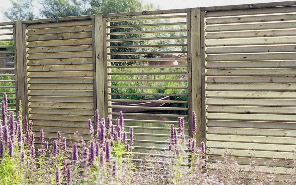 Vuren Shutterscherm Groen Geïmpregneerd 90 x 180 cm - Afbeelding 4