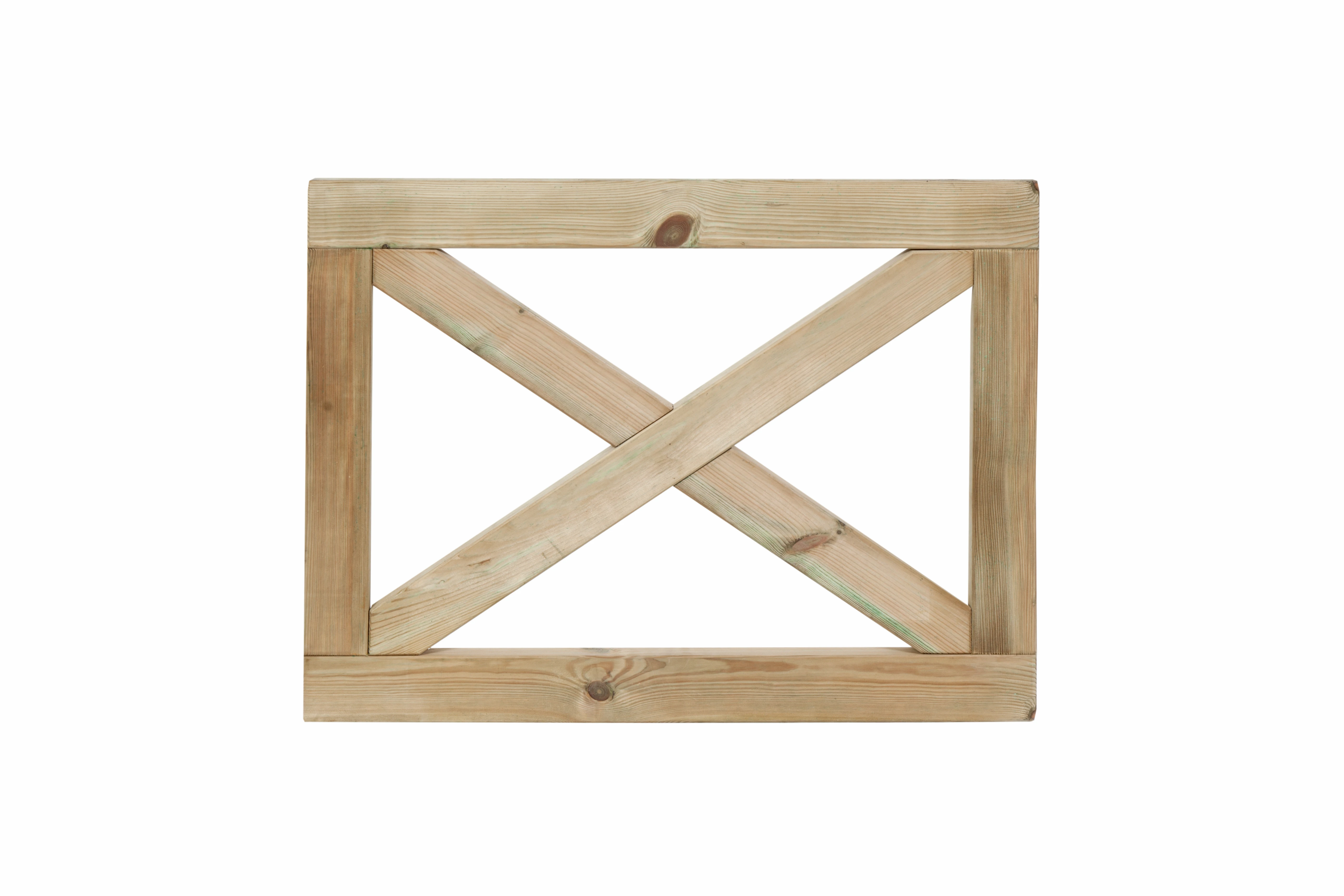 CarpGarant Boerenland kruishek poort 75 x 100 cm - Afbeelding 1