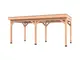 Douglas overkapping, 600 x 300, Westwood Comfort Green