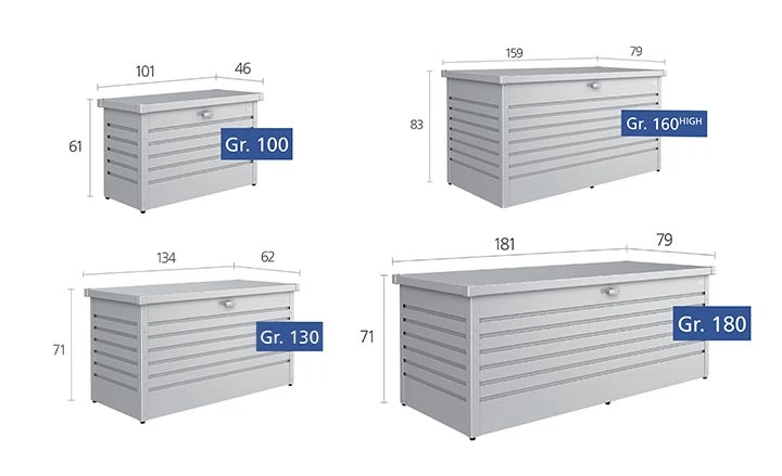 Biohort HobbyBox Wit 181 x 79 cm - Afbeelding 6