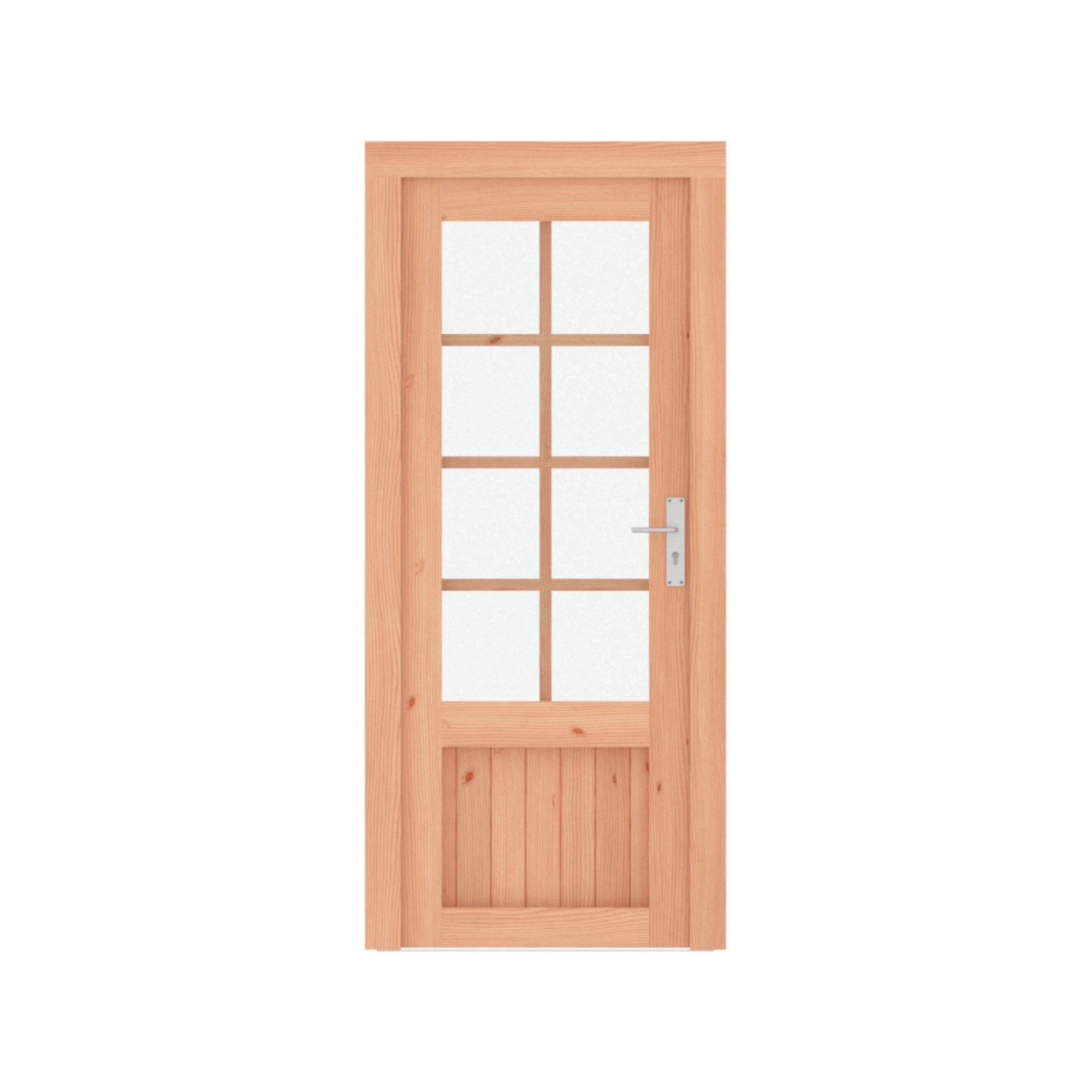 Douglas Enkele Deur 8-Ruits Rechtsdraaiend 91 x 201 cm - Afbeelding 3