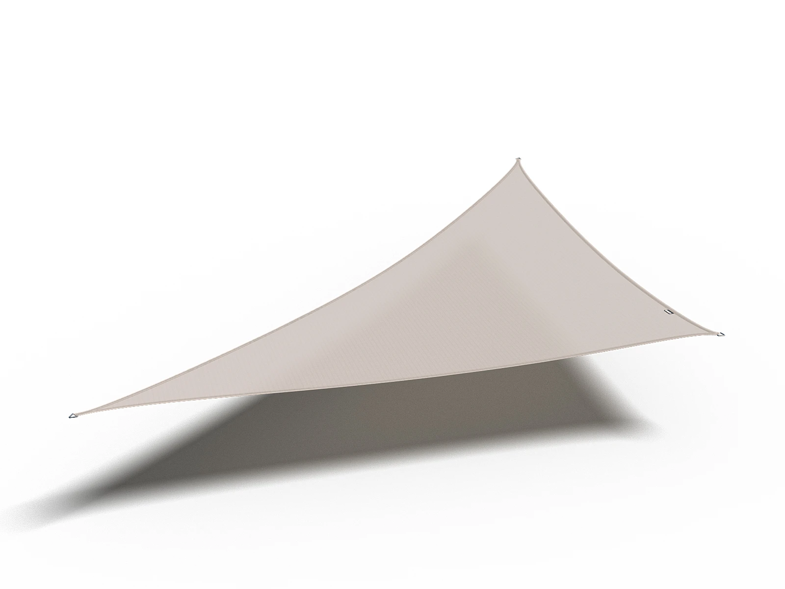 Platinum Schaduwdoek Driehoek 90° Grijs 710 cm - Afbeelding 5