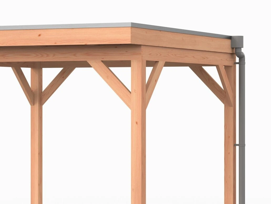 Westwood Afvoerset pvc, uitloop zij- of achterkant - Afbeelding 1