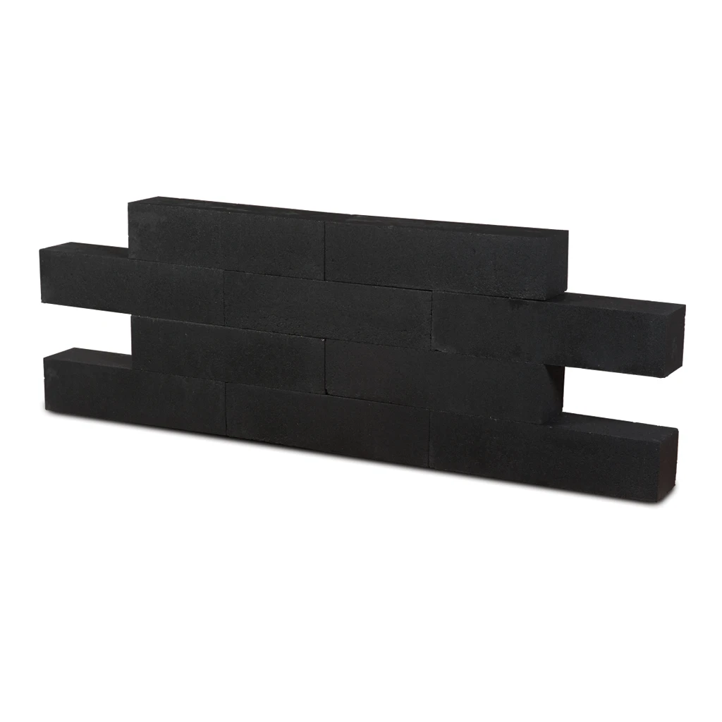 Muurelement Linia Excellence 10 x 15 cm (100 x 150 mm) Nero - Lengte 60 cm - Afbeelding 1