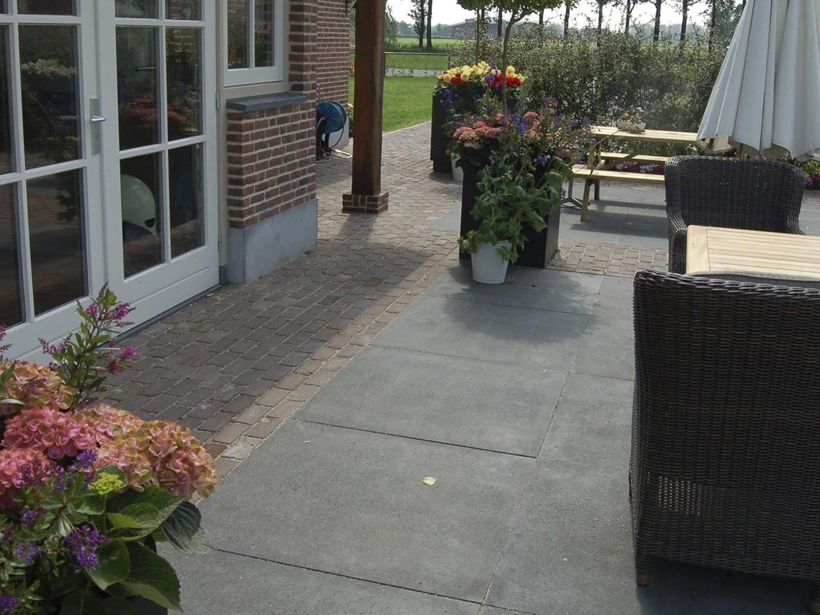 Schellevis Oud Hollandse Tegel Antraciet 100 x 100 x 12 cm - Afbeelding 2