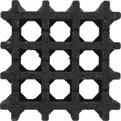 Excluton Aquadraintegel 30 x 30 x 8 cm Nero - Afbeelding 2