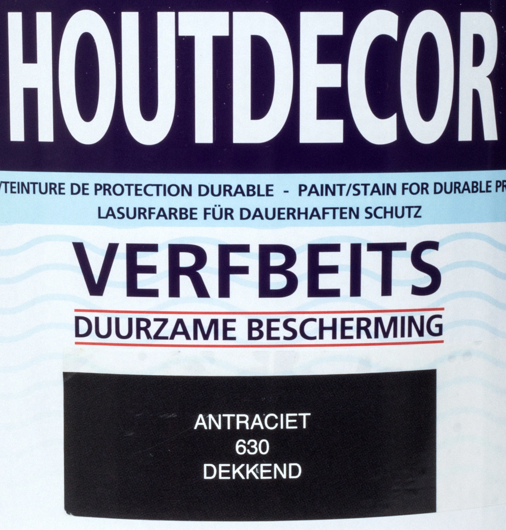 Hermadix Houtdecor 630 Antraciet 2,5 L - Afbeelding 2