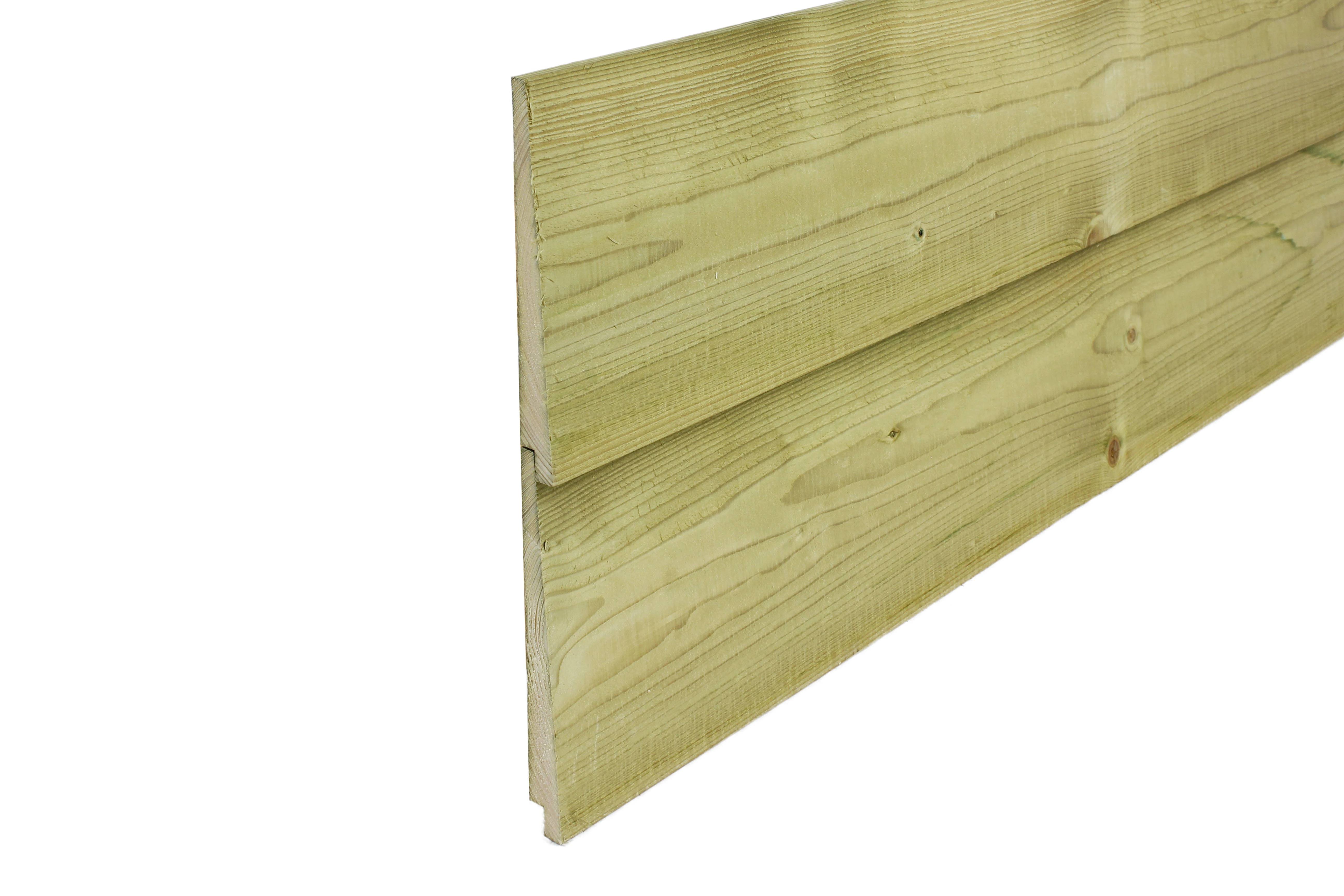 Vuren Zweeds Rabat 3 x 19.5 cm (30 x 195 mm) Geïmpregneerd - Lengte 400 cm - Afbeelding 3