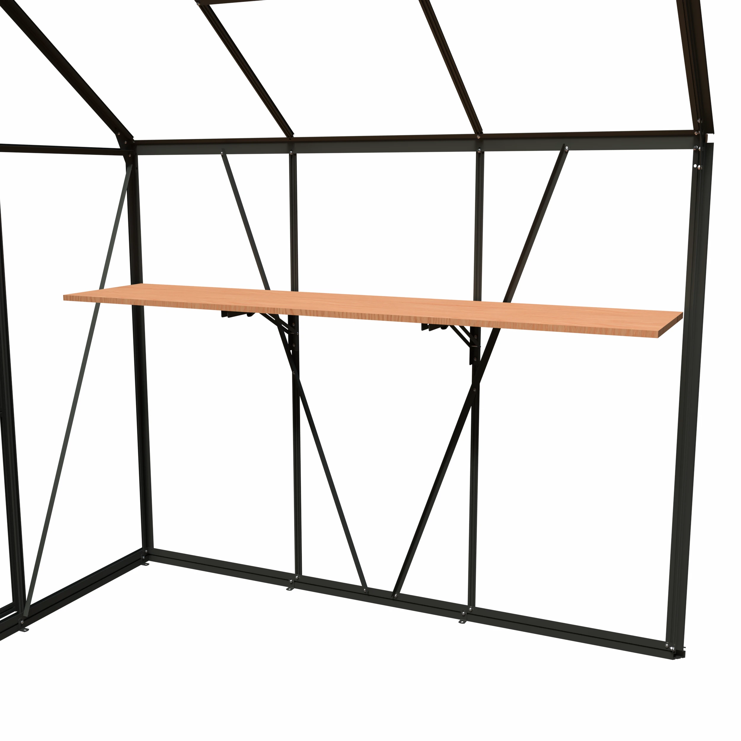 Royal Well Opklapbare Steun Groengrijs - Afbeelding 1