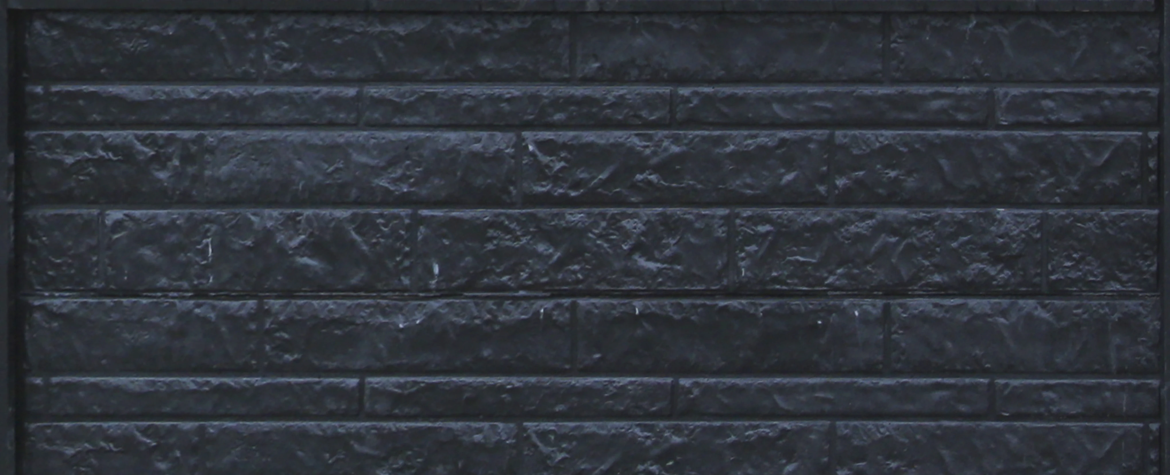 Betonplaat Dubbelzijdig Leisteenmotief 3.5 x 36 cm (35 x 360 mm) Antraciet Gecoat - Lengte 184 cm - Afbeelding 2