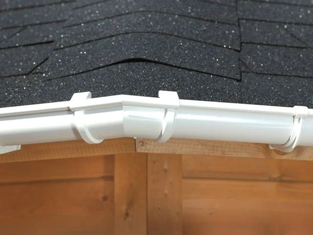 PVC Dakgoot Vijfhoekig Dak GD16 Wit - Lengte 12.25 m - Afbeelding 5