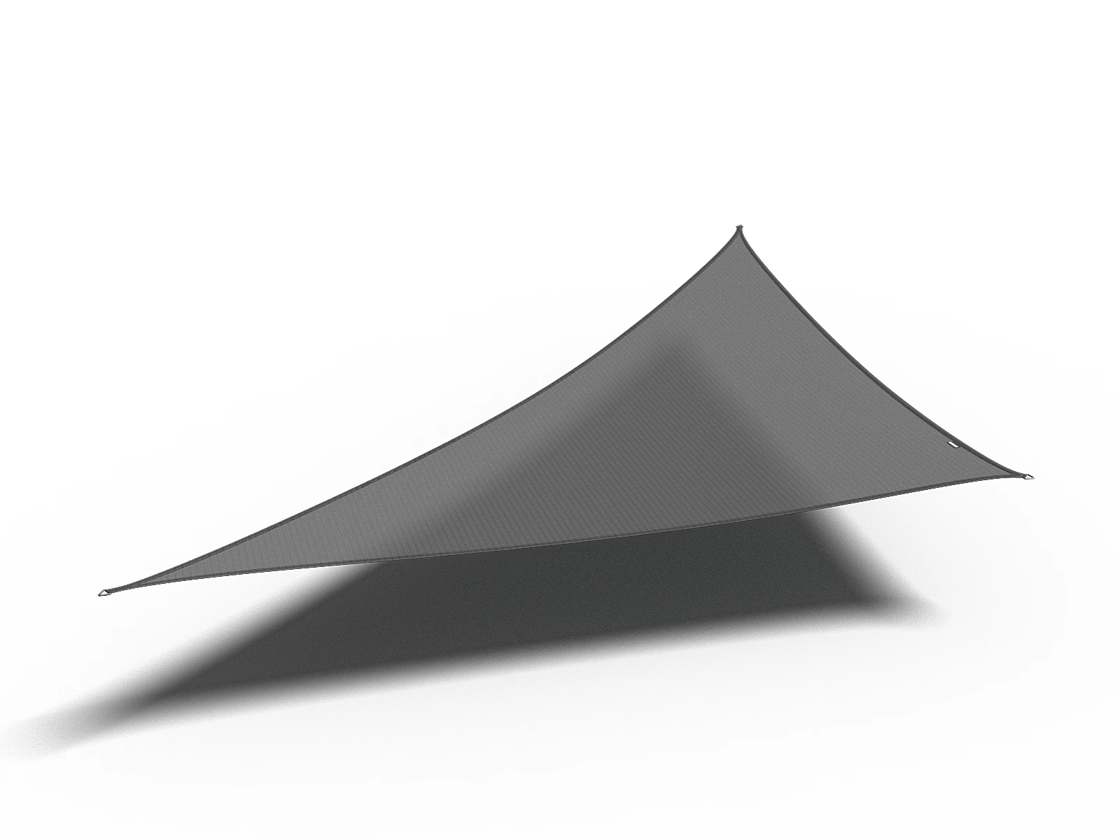 Platinum Schaduwdoek Driehoek 90° Antraciet 570 cm - Afbeelding 3