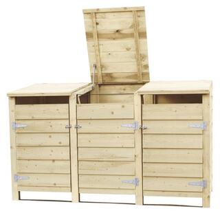 Containerkast Tripel 224,5 x 129 x 89 cm - Afbeelding 1