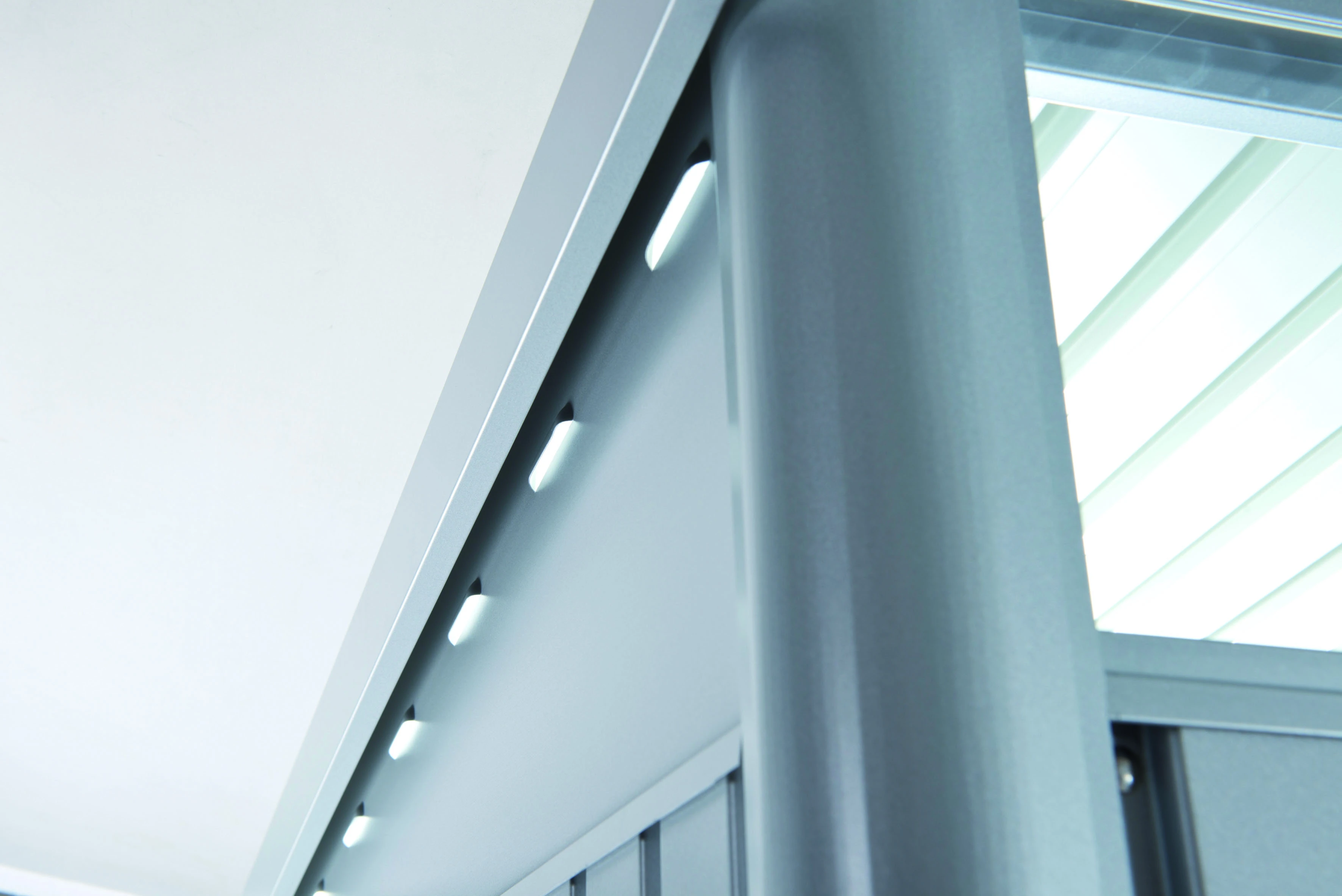 Biohort Berging Avantgarde Dubbele Deur Zilver 180 x 220 x 218 cm - Afbeelding 12