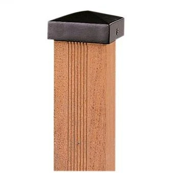 Afdekkap Diamant 12 x 12 Zwart - Afbeelding 1